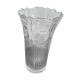 Cast glass vase Borgonovo Italy pink decoration