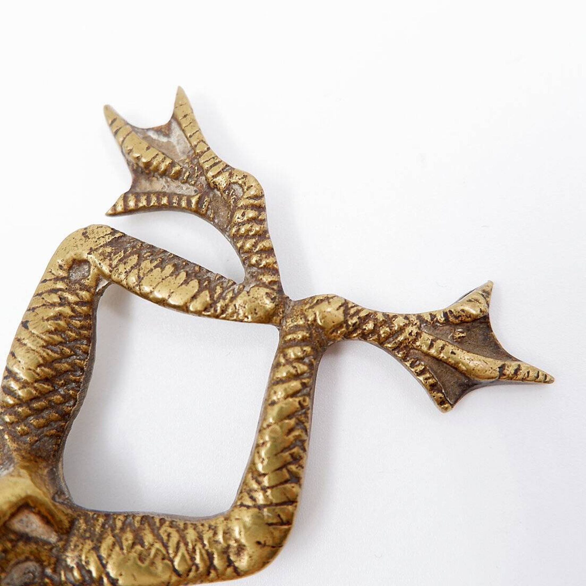 Grenouille vintage en laiton
