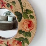 Vintage English style round mirror