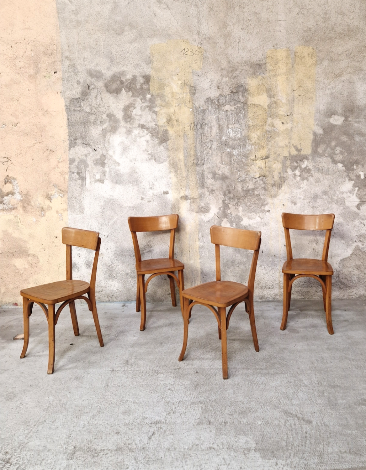 4 Luterma bistro chairs