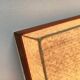 Mid-Century Minimalist Cocoon Ceiling Lamp in Teak, 1960s