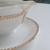 Limoges porcelain gravy boat