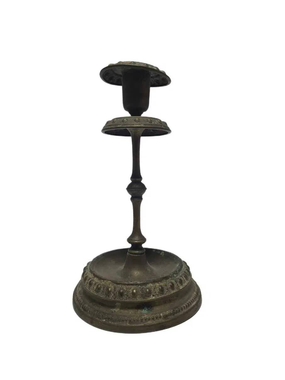 BXK Cesartwo Austro-Hungarian beautiful eclectic candlestick