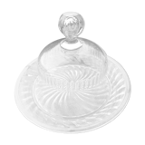 Crystal bell with tray