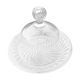 Crystal bell with tray