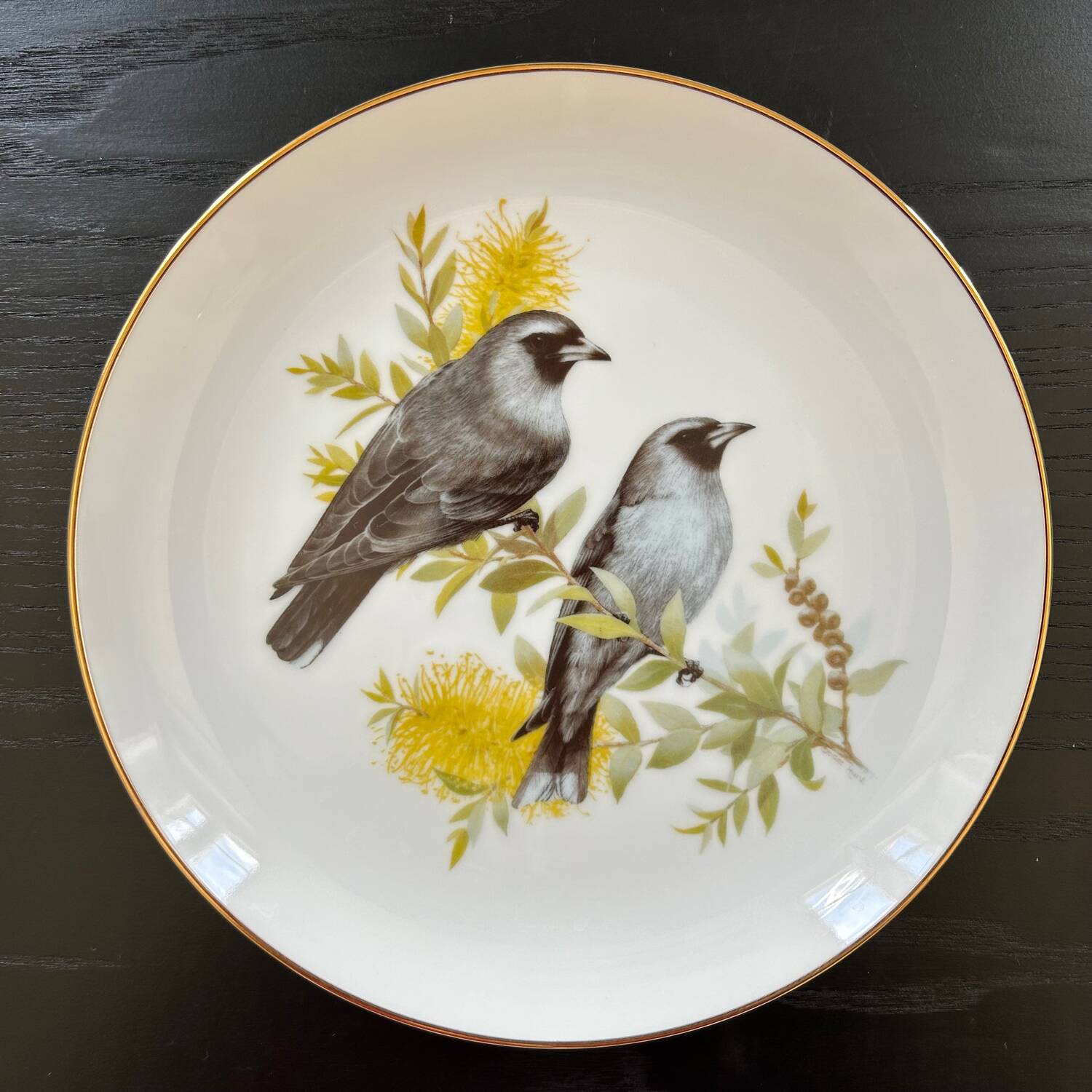 Limited edition bird plate