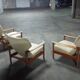Lot of chairs flesh wing Sven Ivar Dysthe model Rock Royal, Norway