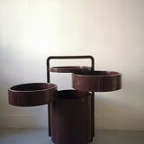 Componibili serving cabinet with Kartell wheel, 1970