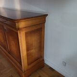 Bahut enfilade in solid cherry tree