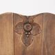 Ensemble de 4 chaises Art déco en bois sculpté