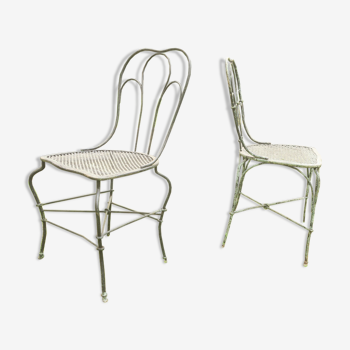 Paire de chaises de jardin