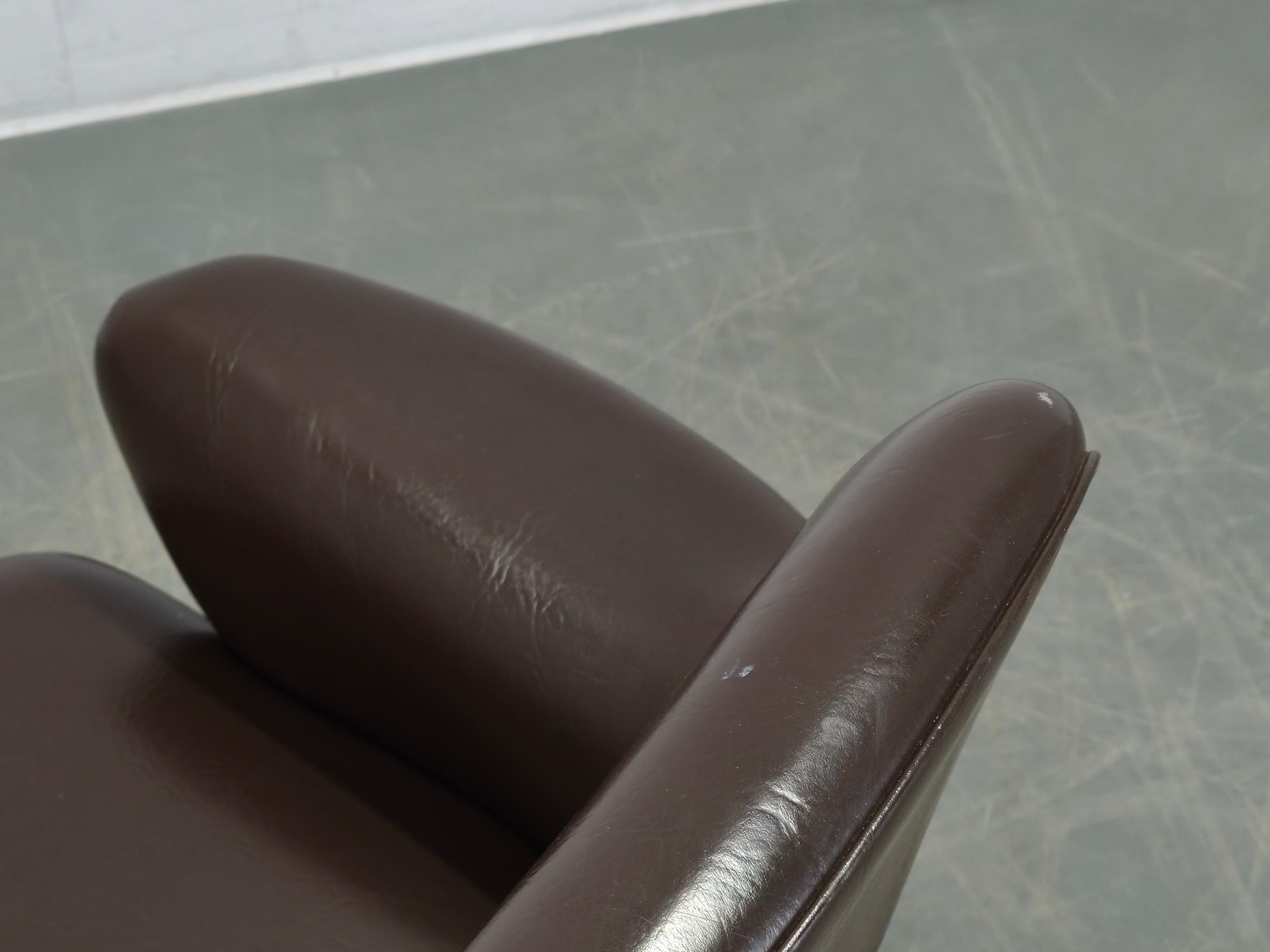 Fauteuil pivotant Mobiltecnica Torino, années 1960