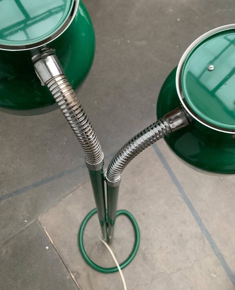 Mid-Century Swedish double floor lamp Bumling by Anders Pehrson for Ateljé Lyktan, 1960s