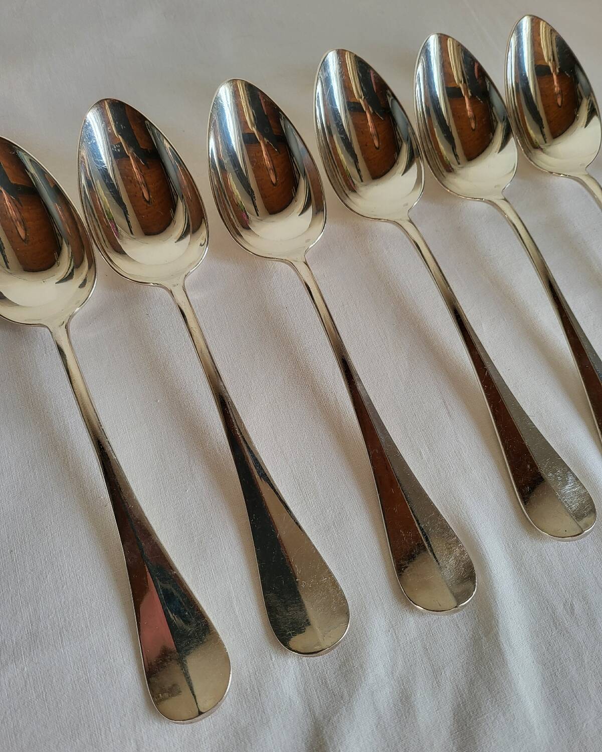 Silver-plated Table Cutlery Ridoux 6 Spoons and 6 Forks