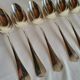 Silver-plated Table Cutlery Ridoux 6 Spoons and 6 Forks