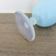 Pale blue opaline vase, opalescent glass, 1960s 70s