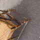 Wicker lounge chair