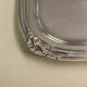 Louis XV style service tray in silver metal around 1900
