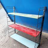 Vintage Tomado Holland Library Wall Shelf