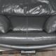 Fauteuil et ottoman cuir Leolux par Axel van Enthoven