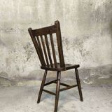 Vintage English wooden chair from 1917
