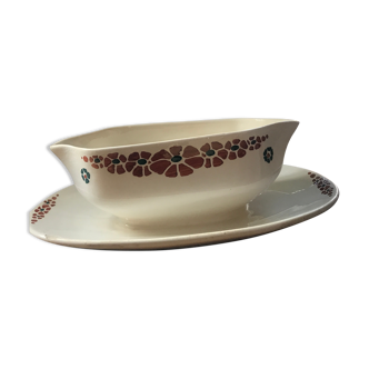 Iron earth gravy boat Yvette model