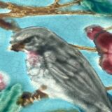 Sarreguemines majolica plates