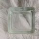 Thick glass vide-poche or ashtray Lumax Annealed 11x11 cm