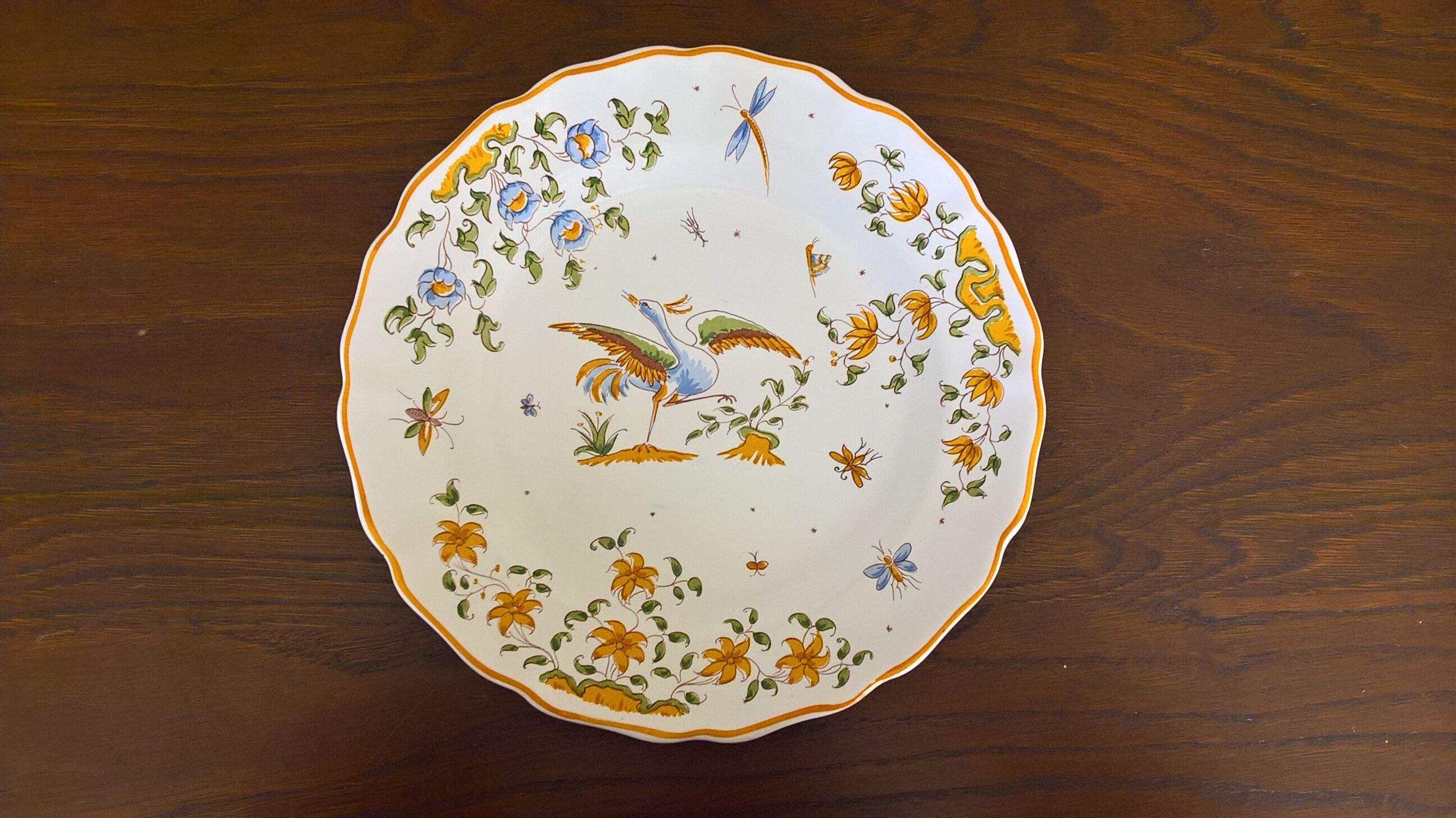 Old Moustiers AS plate