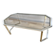 Table basse métal Chromé