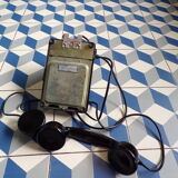 Vintage Bakelite dial phone