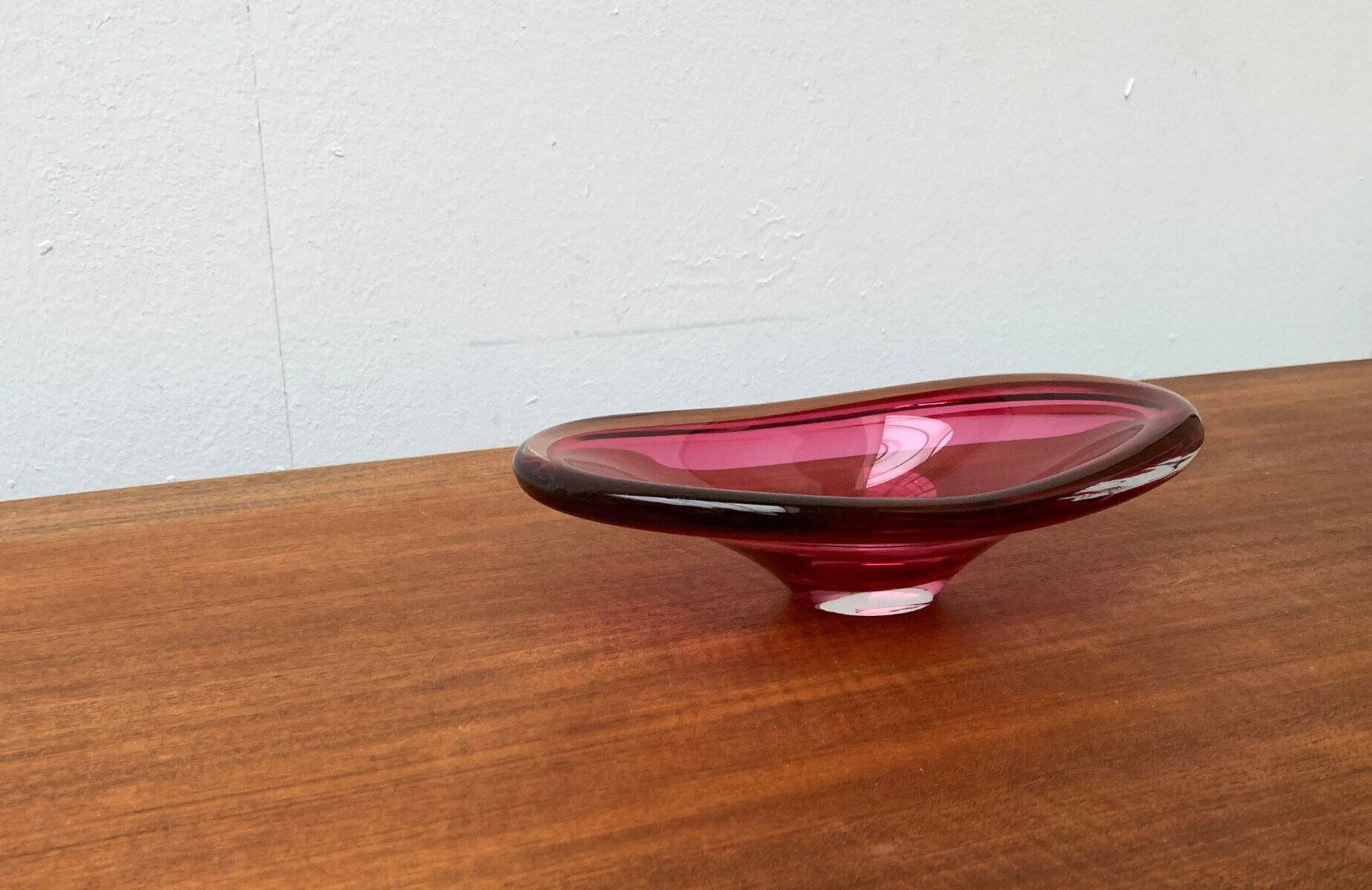 Coupe en verre vintage