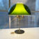 Lampe Stilux Milano verte années 60