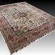 Magnificent Persian carpet from Tabriz, Iran, made of wool and silk: 435 x 350 cm.