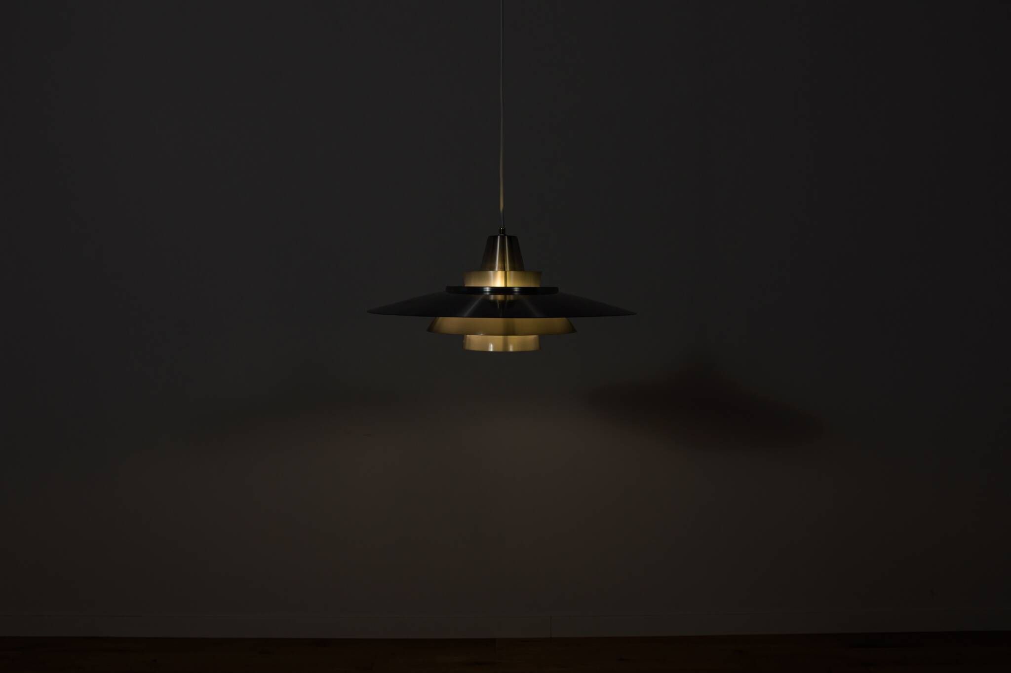 Mid-Century Type 240 Pendant Lamp by Mogens Davidsen for Superlight, Denmark, 1970s