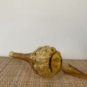 Set of 3 large Empoli decanters from the 60s