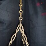 Chandelier / sanctuary lamp / church pendant light / copper and bronze censer