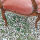 Paire de fauteuils anciens style louis xv
