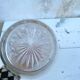 Carafe Crystal carved geometric money minerve and Saint Louis