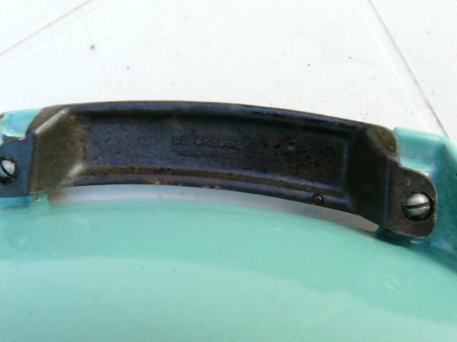 Green Cocotte Le Creuset by Raymond Loewy 60s
