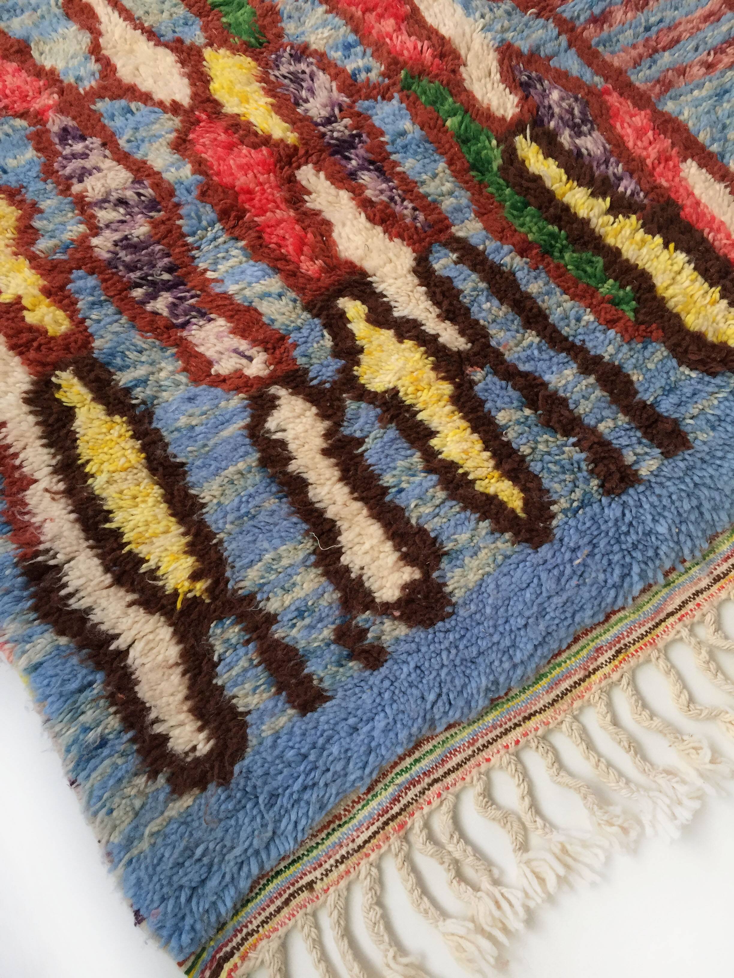 Moroccan Berber carpet Beni Ouarain 2.58x1.63m