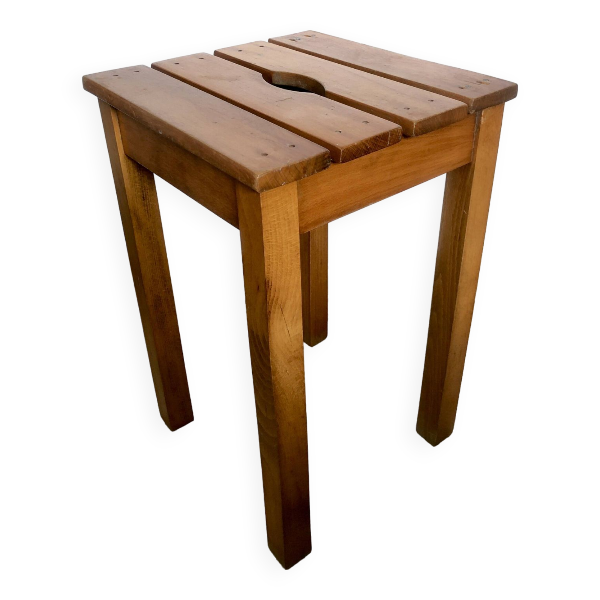 Tabouret vintage en bois