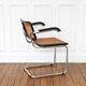 Fauteuil cesca b64 breuer - cannage de l'assise refait