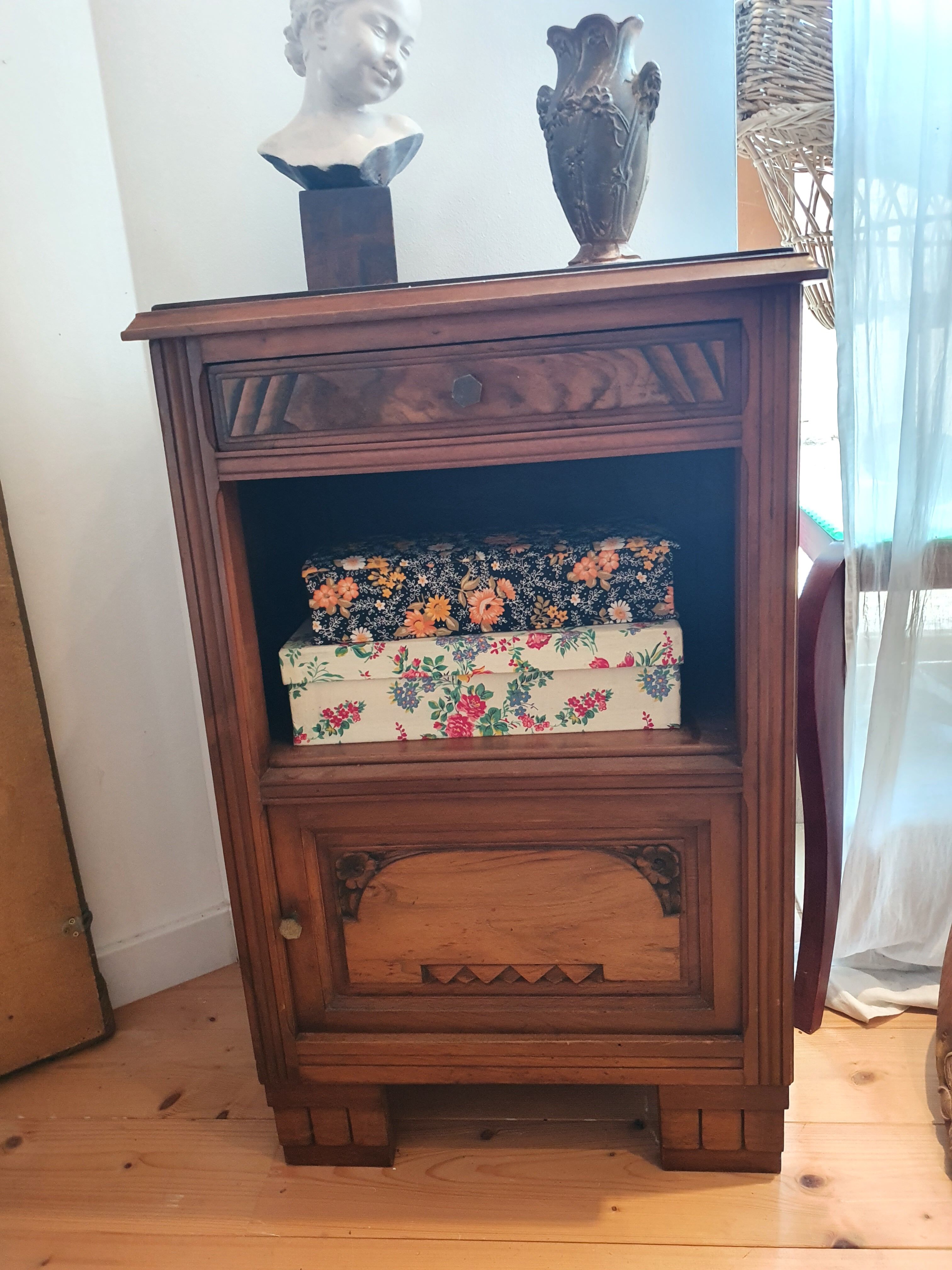 Art Deco bedside table