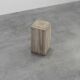 Late 20th century Modern solid oak wood pedestal, Belgium