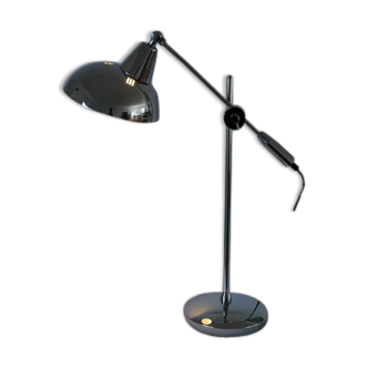 Italian chrome pendulum lamp 1970