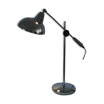 Lampe à balancier chromée italienne 1970