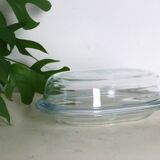 Joli beurrier ancien ou boite en verre, Pyrex, vintage