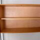 Omnia shelving system / self-supporting modular secretary desk in teak, dating from the 1960s.