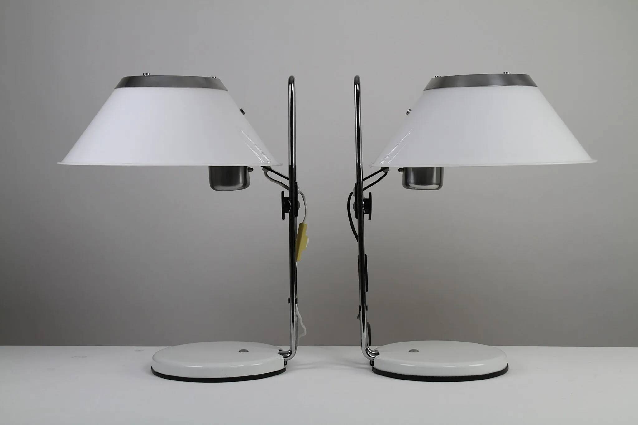 Pair of “Mars” Table Lamps, Model 5937 – Per Sundstedt for Ateljé Lyktan, Sweden, circa 1970s–1980s